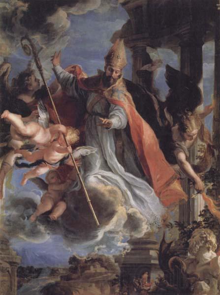 COELLO, Claudio The Triumph of St.Augustine Spain oil painting art
